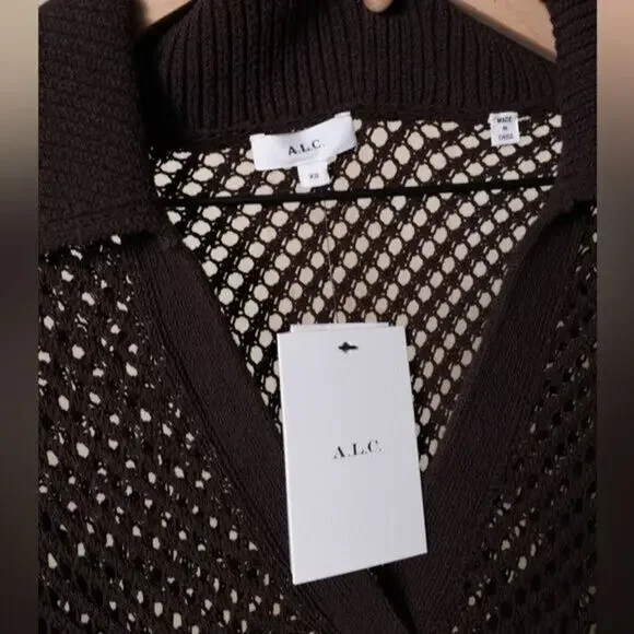 A.L.C. Brown Midi Dress - Picture 5 of 5